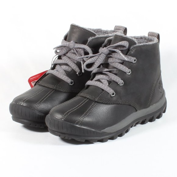 timberland duck boots black